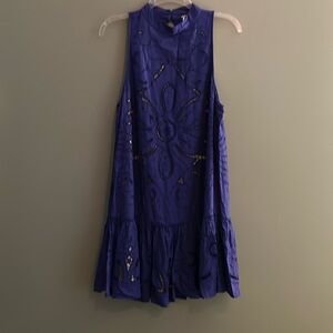 Free People Hot Child Mini Dress Size S